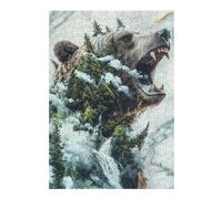 Puzzles pour Adultes 38x26cm/1000pcs Natures Roar Puzzles pour Adultes - Jeux De Construction - Analyse Et Logique pour Les Amateurs De Jeux 38x26cm/1000pcs