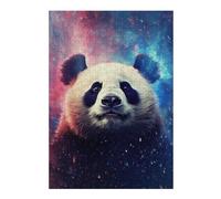 Puzzles pour Adultes 38x26cm/1000pcs Panda Night Galaxy Puzzles pour Adultes, Jeu De Réflexion, Décoration Murale, Défi Éducatif 38x26cm/1000pcs