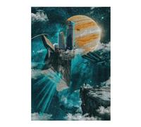Puzzles pour Adultes 38x26cm/1000pcs Puzzles Galactic Cityscape Future Urban Fantasy Puzzles pour Adultes, Jouets Anti-Stress, Cadeaux d'anniversaire Et Cadeaux Uniques 38x26cm/1000pcs