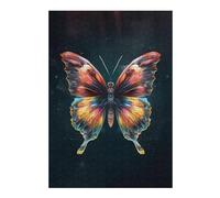 Puzzles pour Adultes 38x26cm/1000pcs Puzzles Glowing Butterfly Artwork-5 Puzzles pour Adolescents Jeux De Société Découpe De Précision Cadeaux d'anniversaire Et Cadeaux Uniques 38x26cm/1000pcs