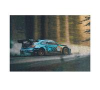 Puzzles pour Adultes 38x26cm/1000pcs Puzzles Racing Car in Forest Casse-tête pour Adultes Jeu De Réflexion Décoration Murale Cadeaux De Noël Et d'anniversaire 38x26cm/1000pcs
