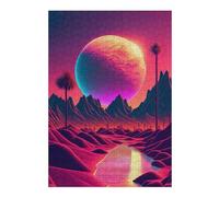 Puzzles pour Adultes 38x26cm/1000pcs Puzzles The Future That Never Was Puzzle pour Adultes, Jeu De Réflexion pour S'amuser en Famille, Difficile Et Stimulant 38x26cm/1000pcs