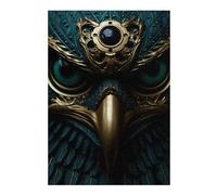 Puzzles pour Adultes 38x26cm/1000pcs Puzzles The Steampunk Eagle Puzzles pour Adolescents Jeux De Société Découpe De Précision Cadeaux d'anniversaire Et Cadeaux Uniques 38x26cm/1000pcs
