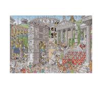 Puzzles pour Adultes 38x26cm/1000pcs Roman Battle Scene with Elephants Puzzles pour Adolescents Jeux Familiaux Analyse Et Logique Jeu Stimulant Cadeaux 38x26cm/1000pcs