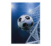 Puzzles pour Adultes 38x26cm/1000pcs Soccer Ball in Goal Net Puzzles pour Adolescents, Jouets, Décoration Murale, Loisirs À La Maison, Cadeaux De Noël Et d'anniversaire 38x26cm/1000pcs