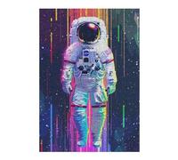 Puzzles pour Adultes 38x26cm/1000pcs Spacewalking in Silence Puzzle pour Adultes : Un Jeu De Réflexion Stimulant, Une Œuvre d'art À Compléter 38x26cm/1000pcs