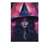 Puzzles pour Adultes 38x26cm/1000pcs Witch's Enchanted Hat -1 Puzzles À Monter Soi-même - Cadeaux Souvenirs pour Vos Proches 38x26cm/1000pcs