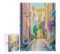 Puzzles pour Adultes 500 PCS Colorful St Tropez Puzzles pour Adolescents, Jouets, Décoration Murale, Motifs À Assembler, Cadeaux pour Les Amis Et La Famille 500 PCS