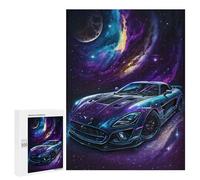 Puzzles pour Adultes 500 PCS Galactic Sports Car Artwork-2 Puzzles pour Adultes Analyse Et Logique Entraînez Votre Cerveau Et Vos Mains Jeu Intellectuel