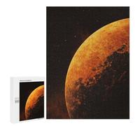 Puzzles pour Adultes 500 PCS Mars Planet Surface Texture Puzzles pour Adolescents - Anti-Stress - Défi Éducatif - Cadeaux De Noël Et d'anniversaire 500 PCS