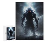 Puzzles pour Adultes 500 PCS Monstrous Shadow in Space Puzzle pour Adultes Jeux Relaxants Cadeau d'anniversaire pour Les Amateurs De Jeux 500 PCS
