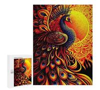 Puzzles pour Adultes 500 PCS Phoenix Rising Artwork -9 Puzzles pour Adolescents, Jeux De Réflexion, Décoration Murale, Cadeaux De Noël Et d'anniversaire 500 PCS