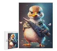 Puzzles pour Adultes 500 PCS Puzzles Captain Baby Duck Puzzles pour Adultes - Décoration Murale - Difficile - Stimule Le Cerveau 500 PCS