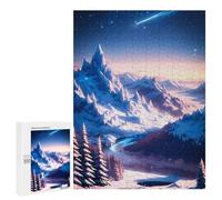 Puzzles pour Adultes 500 PCS Puzzles Frozen Majesty Puzzles pour Adolescents Jeu Pratique Course De Vitesse Interaction Parent-Enfant 500 PCS