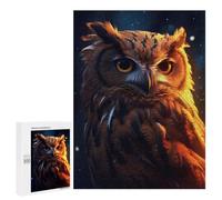 Puzzles pour Adultes 500 PCS Puzzles Owl Cool Puzzles pour Adolescents Jeu Pratique Course De Vitesse Interaction Parent-Enfant 500 PCS