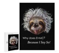 Puzzles pour Adultes 500 PCS Puzzles Professor Sloth Puzzles pour Adolescents Jeu Pratique Course De Vitesse Interaction Parent-Enfant 500 PCS