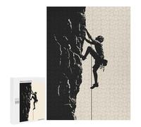 Puzzles pour Adultes 500 PCS Rock Climber Puzzle pour Adultes - Jeux Relaxants - Difficulté : Difficile - Cadeaux pour Les Amis Et La Famille 500 PCS