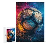 Puzzles pour Adultes 500 PCS Sports Ball Artwork Puzzle pour Adolescents Assemblage De Motifs Interaction Parent-Enfant Jeu Au Design Attrayant 500 PCS