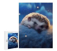 Puzzles pour Adultes 500 PCS Whispering Hedgehog Dreams Puzzles pour Adolescents, Jeux De Réflexion, Décoration Murale, Cadeaux De Noël Et d'anniversaire 500 PCS