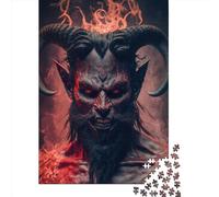 Puzzles pour Adultes 500 pièces Classique Chèvre Diable7 Puzzle en Bois Puzzle Relaxant Jeu de Puzzle Casse-tête 500 pièces (52 x 38 cm)