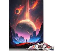 Puzzles pour Adultes 500 pièces Explorez l'univers Puzzles en Bois créatifs pour Adultes et Adolescents Jeu Stimulant 500 pièces (52x38cm)