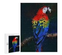 Puzzles pour adultes 500 pièces Red Parrots Puzzle pour adolescents Jeu d'ingéniosité analyse et logique 500 pièces