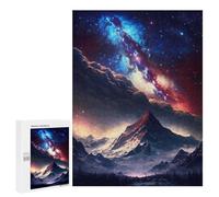 Puzzles pour adultes 500 pièces The Great Galaxy Mount Puzzles pour adultes, jeux de réflexion, cadeaux pour femmes, cadeaux pour amis et famille 500 pièces