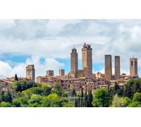 Puzzles pour Adultes 500 pièces Tour médiévale San Gimignano 52x38CM