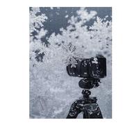 Puzzles pour Adultes 52x38cm/1000pcs Camera in Snowflakes Puzzles pour Adolescents Jeu Familial Décoration Parfaite Difficile À Compléter 52x38cm/1000pcs