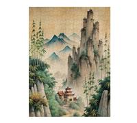 Puzzles pour Adultes 52x38cm/1000pcs Chinas Classical Paintings Puzzles pour Adultes, Jeu De Réflexion, Décoration Murale, Défi Éducatif 52x38cm/1000pcs