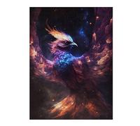 Puzzles pour Adultes 52x38cm/1000pcs Cosmic Phoenix Rising Puzzles pour Adultes : Jeu Pratique D'analyse Et De Logique, Activités Amusantes À Faire À La Maison, 52x38cm/1000pcs