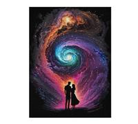 Puzzles pour Adultes 52x38cm/1000pcs Endless Love Space Puzzles pour Adultes : Jeu Pratique D'analyse Et De Logique, Activités Amusantes À Faire À La Maison, 52x38cm/1000pcs