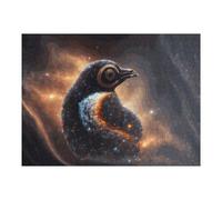 Puzzles pour Adultes 52x38cm/1000pcs Galactic Bird Cosmic Artwork Puzzles pour Adolescents, Jouets Anti-Stress, Décoration Murale, pour Les Gamers 52x38cm/1000pcs