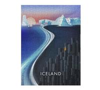 Puzzles pour Adultes 52x38cm/1000pcs Iceland 1 Puzzles pour Adultes - Jeu Manuel - Idées De Détente - Cadeaux d'anniversaire Et Autres Cadeaux Uniques 52x38cm/1000pcs