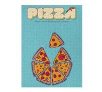 Puzzles pour Adultes 52x38cm/1000pcs Pizza Basics II Puzzles pour Adultes : Un Jeu Manuel, Amusant Et Humoristique. Un pour Les Amateurs De Jeux Vidéo. 52x38cm/1000pcs