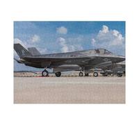 Puzzles pour Adultes 52x38cm/1000pcs Puzzle Lockheed Martin F35 Jet Puzzle pour Adultes Jeu Manuel Décoration Murale Activités Amusantes À La Maison, 52x38cm/1000pcs