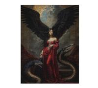 Puzzles pour Adultes 52x38cm/1000pcs Puzzles Renaissance Lilith Puzzles pour Adultes Jeux Relaxants Cadeaux pour Femmes Cadeaux Anti-Stress 52x38cm/1000pcs