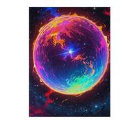 Puzzles pour Adultes 52x38cm/1000pcs Rainbow Planet in Space Puzzles Anti-Stress - Cadeaux pour Femmes, Amis Et Famille 52x38cm/1000pcs