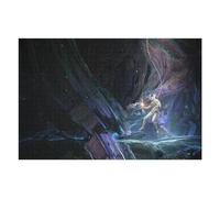 Puzzles pour Adultes 75x50cm/1000pcs Astronaut Exploring Alien Cave Puzzle pour Adultes, Jeu De Réflexion, Découpe De Précision, pour Les Amateurs De Jeux 75x50cm/1000pcs