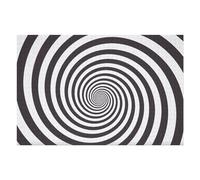 Puzzles pour Adultes 75x50cm/1000pcs Black and White Spiral Pattern Puzzles pour Adolescents, Jouets Anti-Stress, Décoration Murale, pour Les Gamers 75x50cm/1000pcs