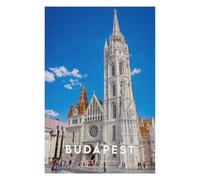 Puzzles pour Adultes 75x50cm/1000pcs Budapest 4 Puzzle pour Adultes, Jeu De Réflexion, Découpe De Précision, pour Les Amateurs De Jeux 75x50cm/1000pcs