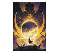 Puzzles pour Adultes 75x50cm/1000pcs Eclipse of The Unknown Puzzles pour Adultes Jeux Relaxants Analyse Et Logique Activités Ludiques À La Maison 75x50cm/1000pcs
