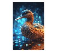 Puzzles pour Adultes 75x50cm/1000pcs Glowing Mallard Duck Puzzles pour Adultes - Jeu De Réflexion - Difficile - Stimulant - Idée Cadeau 75x50cm/1000pcs