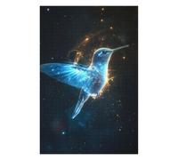 Puzzles pour Adultes 75x50cm/1000pcs Hummingbird in Stardust Puzzles pour Adolescents, Jouets, Décoration Murale, Loisirs À La Maison, Cadeaux De Noël Et d'anniversaire 75x50cm/1000pcs