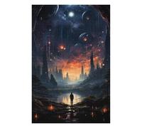 Puzzles pour Adultes 75x50cm/1000pcs Mysterious Universe Puzzle pour Adultes - Jeu Familial - Cadeaux pour Renforcer Les Souvenirs Entre Amis Et en Famille 75x50cm/1000pcs