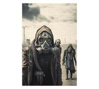 Puzzles pour Adultes 75x50cm/1000pcs Post-Apocalyptic Survivors Puzzle - Jeu Manuel - Défi Difficile - Cadeaux pour Les Amis Et La Famille 75x50cm/1000pcs