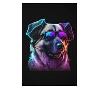 Puzzles pour Adultes 75x50cm/1000pcs Puzzles Anatolian Shepherd Dog Puzzles pour Adolescents Jeux De Société Découpe De Précision Cadeaux d'anniversaire Et Cadeaux Uniques 75x50cm/1000pcs