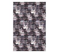 Puzzles pour Adultes 75x50cm/1000pcs Puzzles Cute Cat Pattern Puzzles pour Adultes Jeux Relaxants Cadeaux pour Femmes Cadeaux Anti-Stress 75x50cm/1000pcs