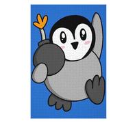 Puzzles pour Adultes 75x50cm/1000pcs Puzzles Penguin Bomber Puzzle pour Adultes, Jeu De Réflexion pour S'amuser en Famille, Difficile Et Stimulant 75x50cm/1000pcs