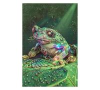 Puzzles pour Adultes 75x50cm/1000pcs Puzzles pour Adultes Glowing Forest Frogs Jeu Manuel De Course De Vitesse, Jeu Stimulant, Cadeaux 75x50cm/1000pcs